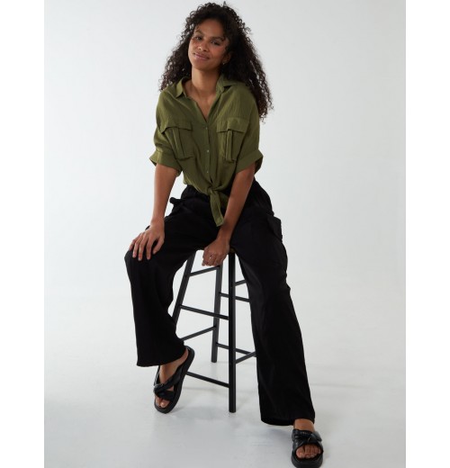 Wide Leg Cargo Trouser Wide Leg Cargo Trouser