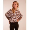 Geometric Swirl Batwing Jumper Geometric Swirl Batwing Jumper